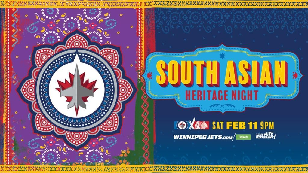 a colorful poster for south asian heritage night