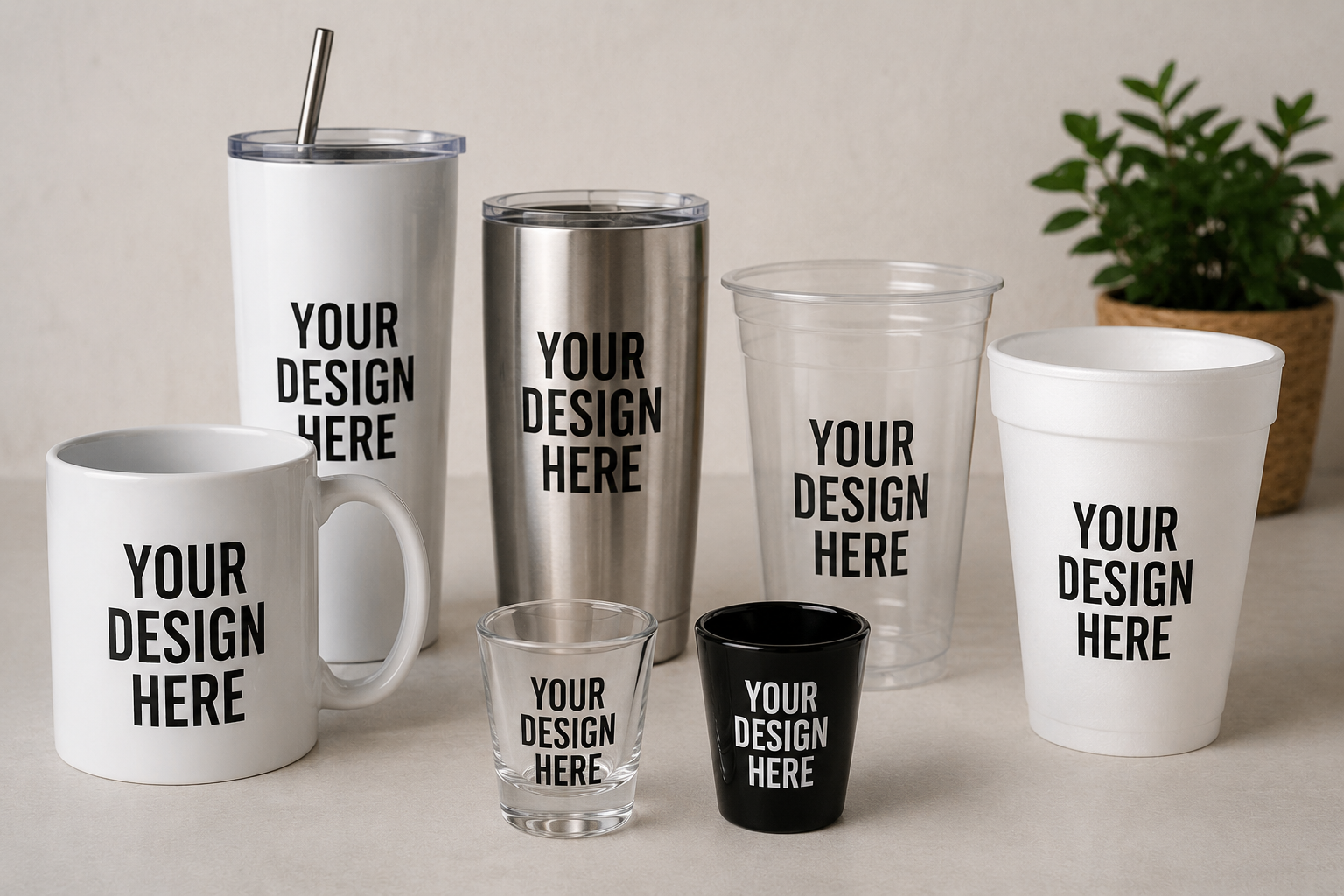 PLASTIC CUPS 20oz