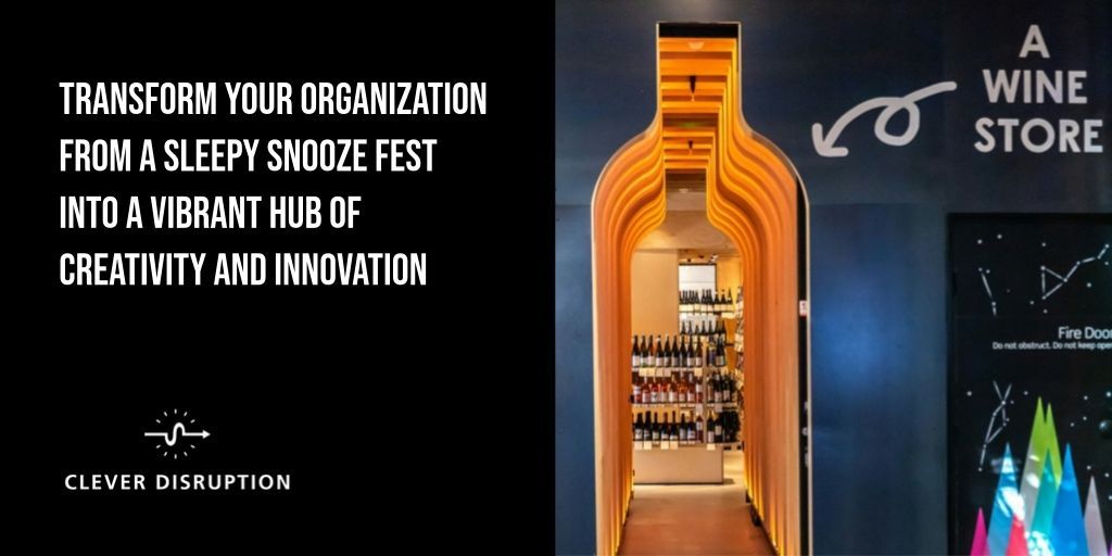 Is your organization's innovation culture about as lively as a wilted lettuce in the produce aisle?