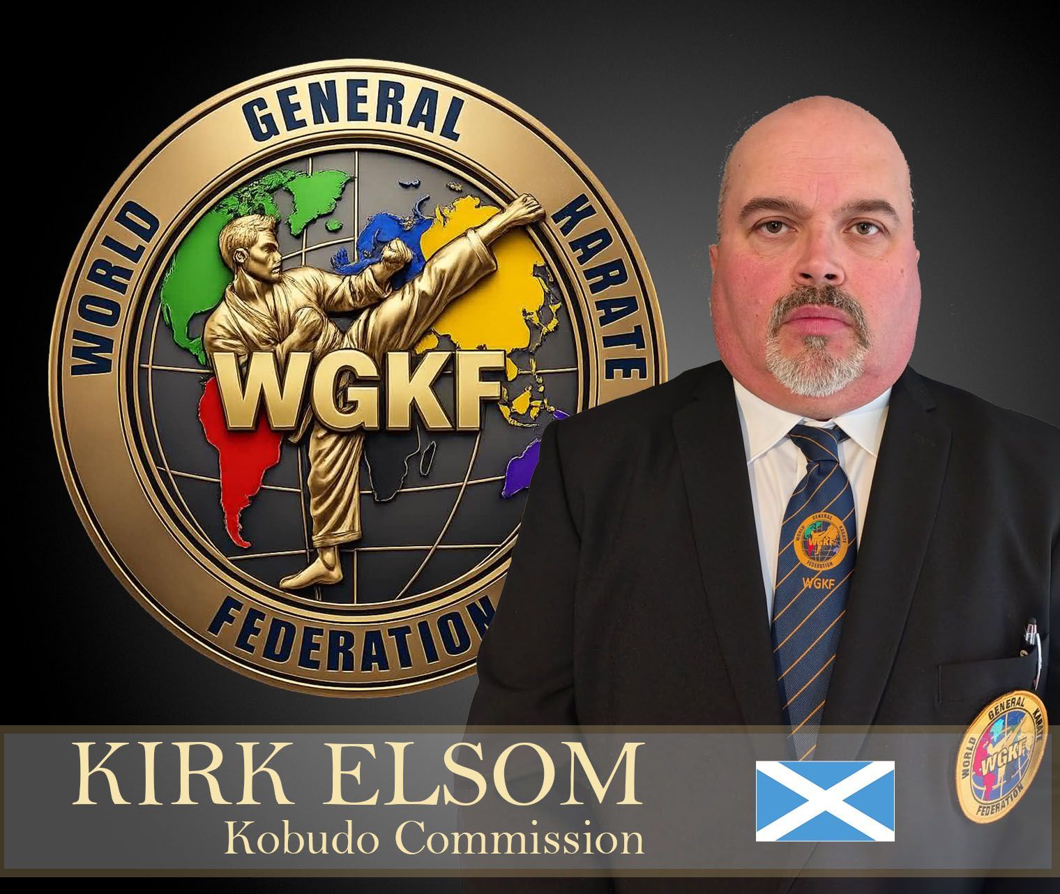 Kirk from the Kobudo Commission with WGKF