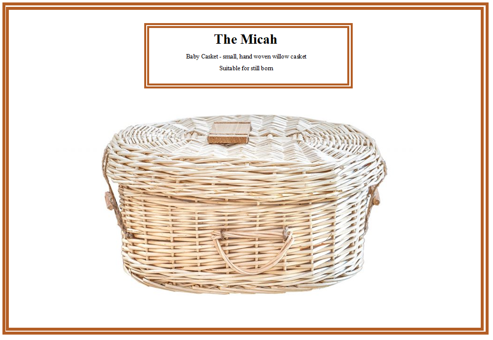 The Moses — Hand Woven Caskets Company in Port Macquarie, NSW