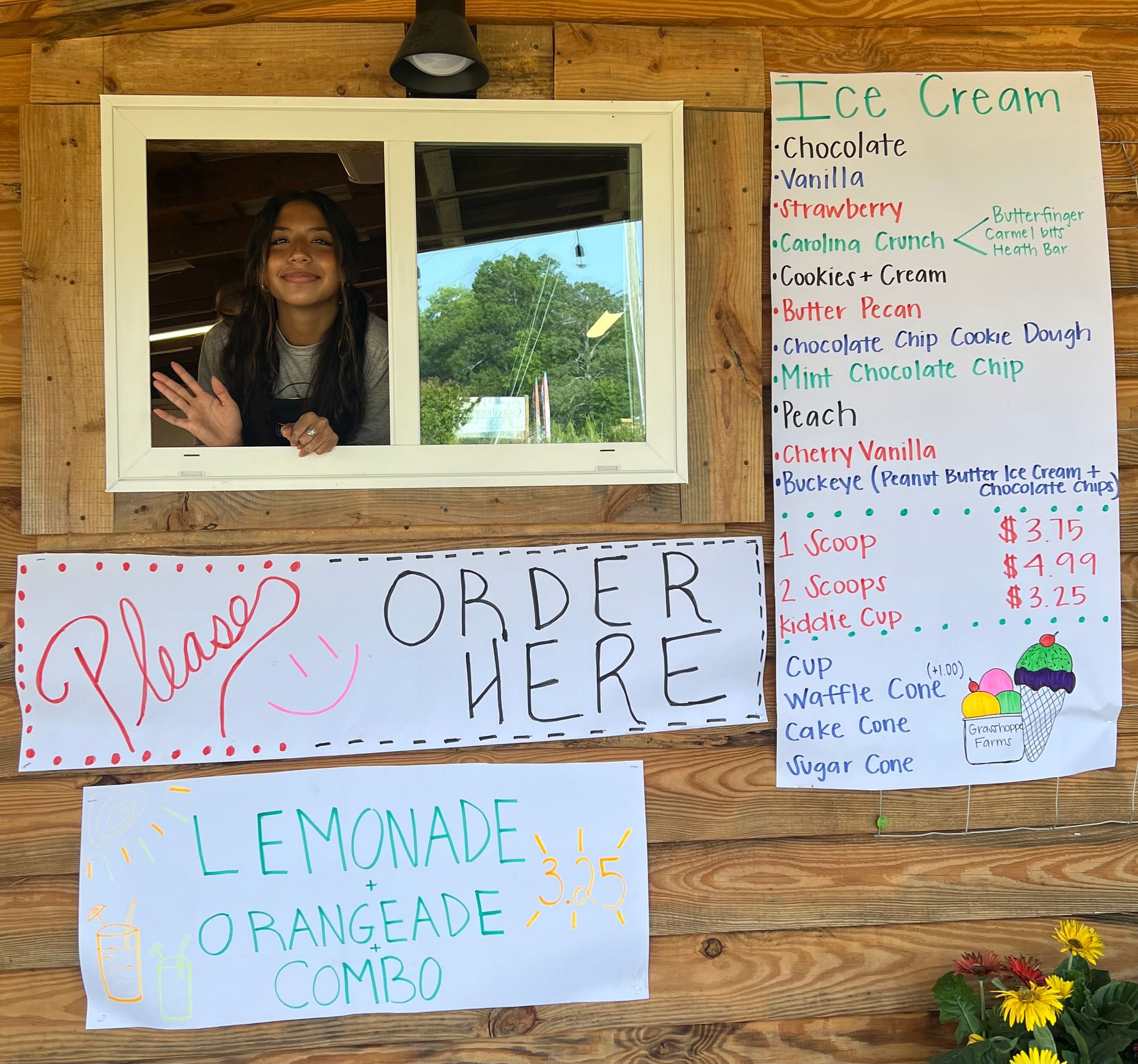 Ice Cream Shop Knightdale, Clayton, & Raleigh, NC Farms NC