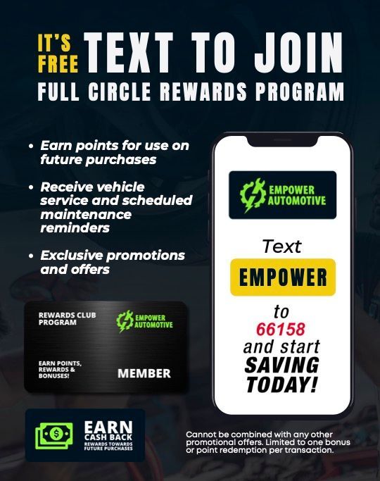 Rewards Club Program Image | Empower Automotive