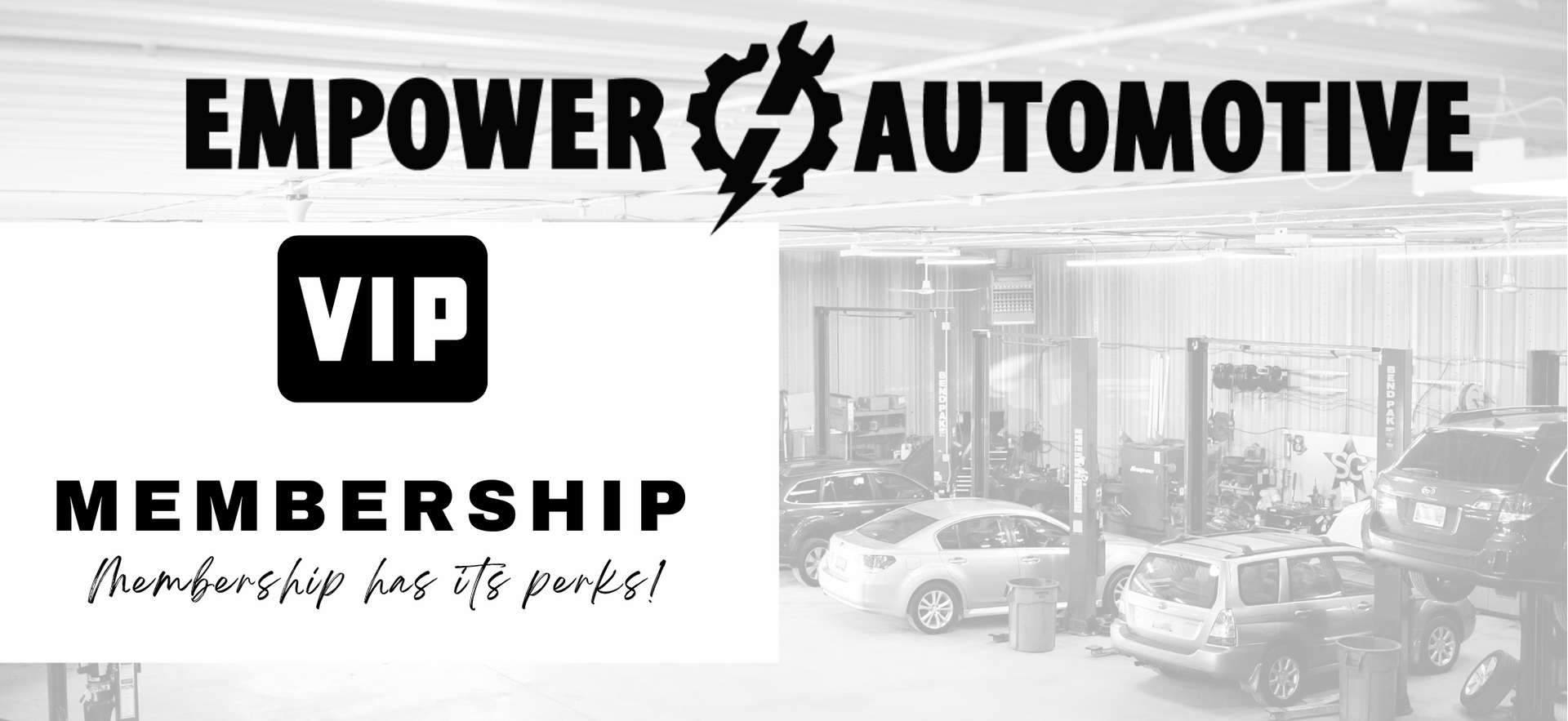 VIP Membership Banner | Empower Automotive