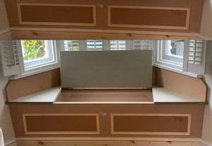 Window seat with storage