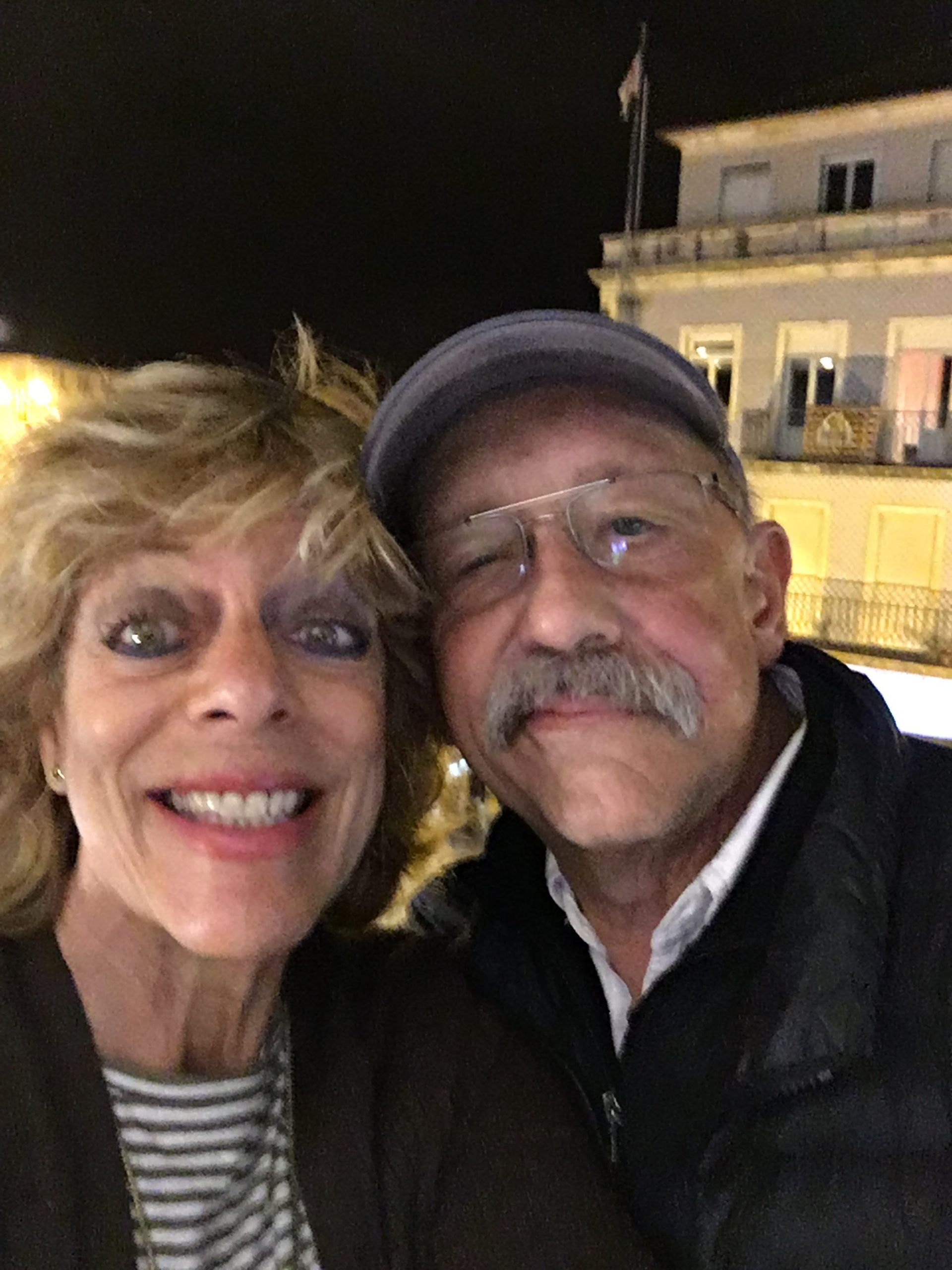 A Man and a Woman Are Posing for a Picture Together — Portsmouth, NH — Lager Susan R