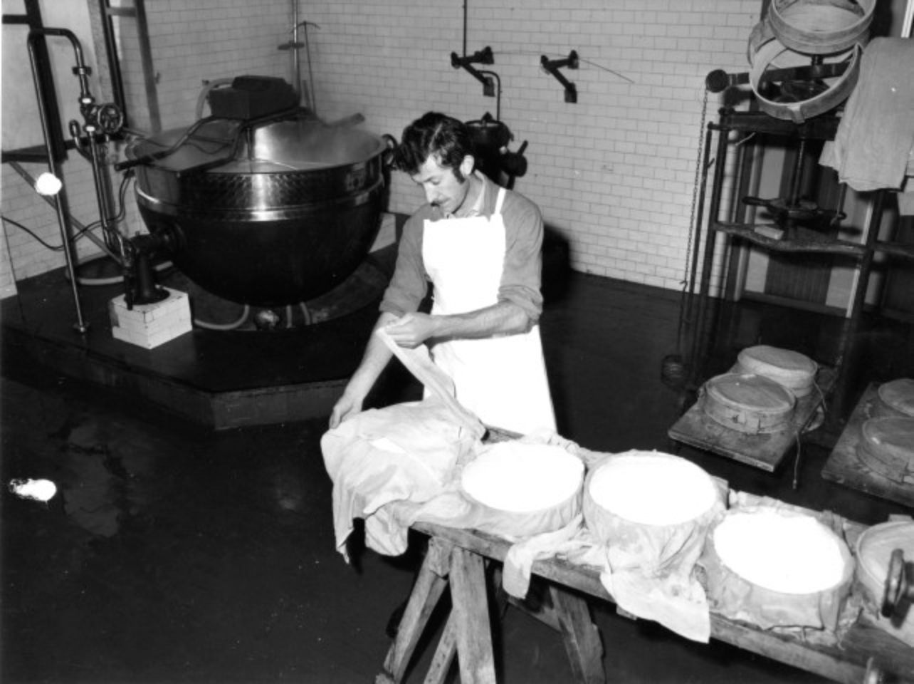 foto storica del caseificio