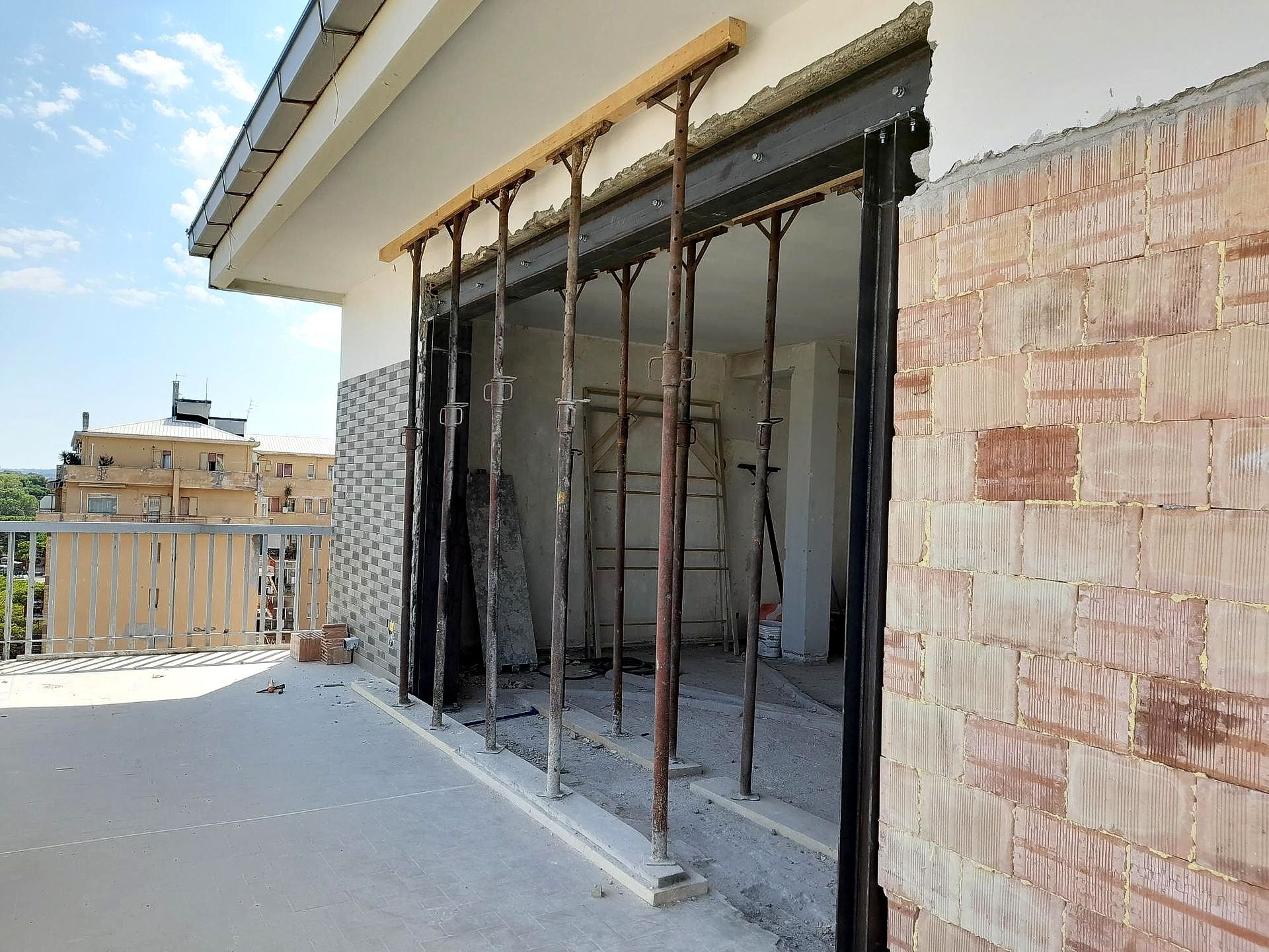 cerchiatura muro portante