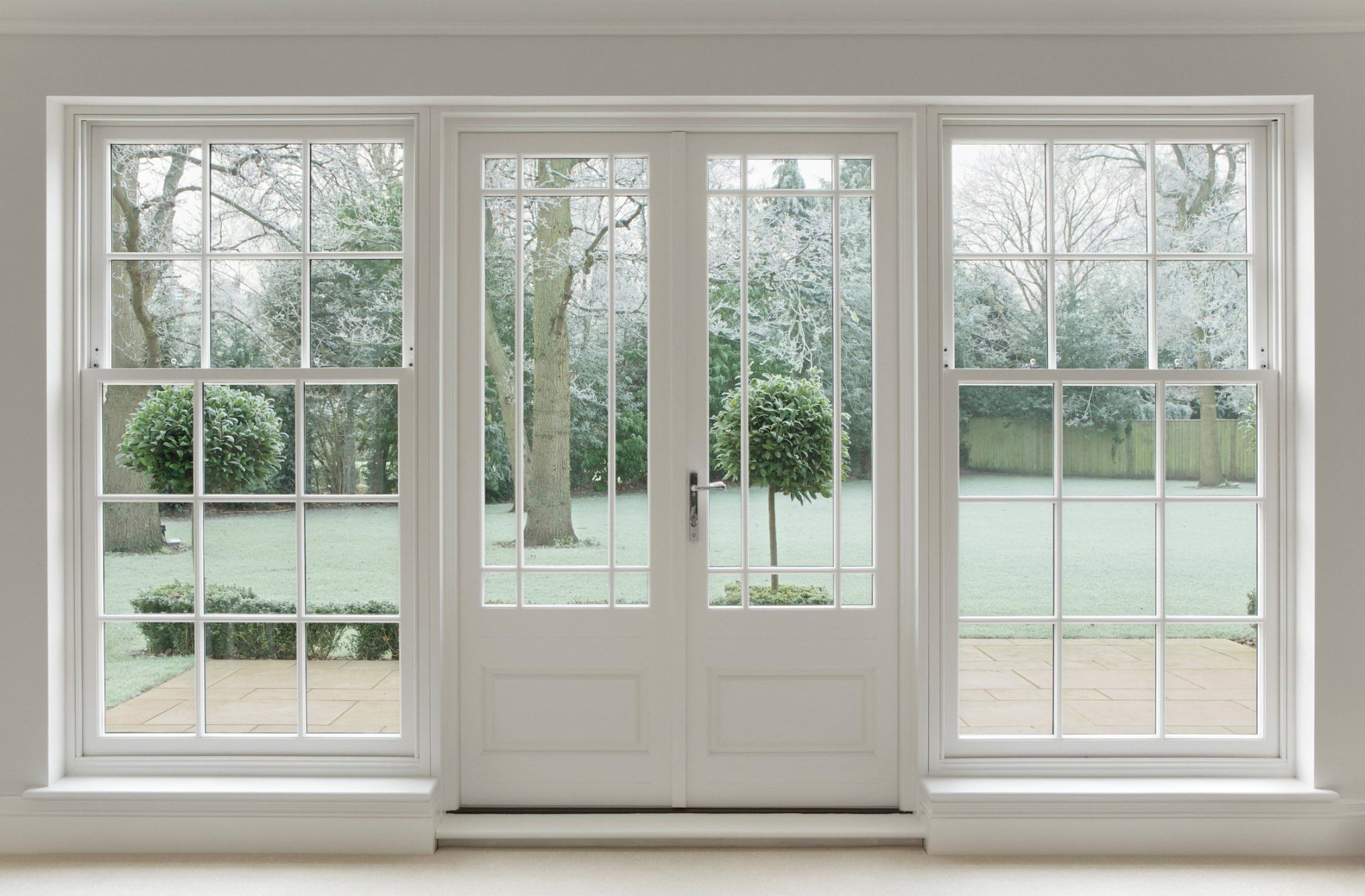 White Wooden Windows — Dothan, AL — Woodpile Inc The