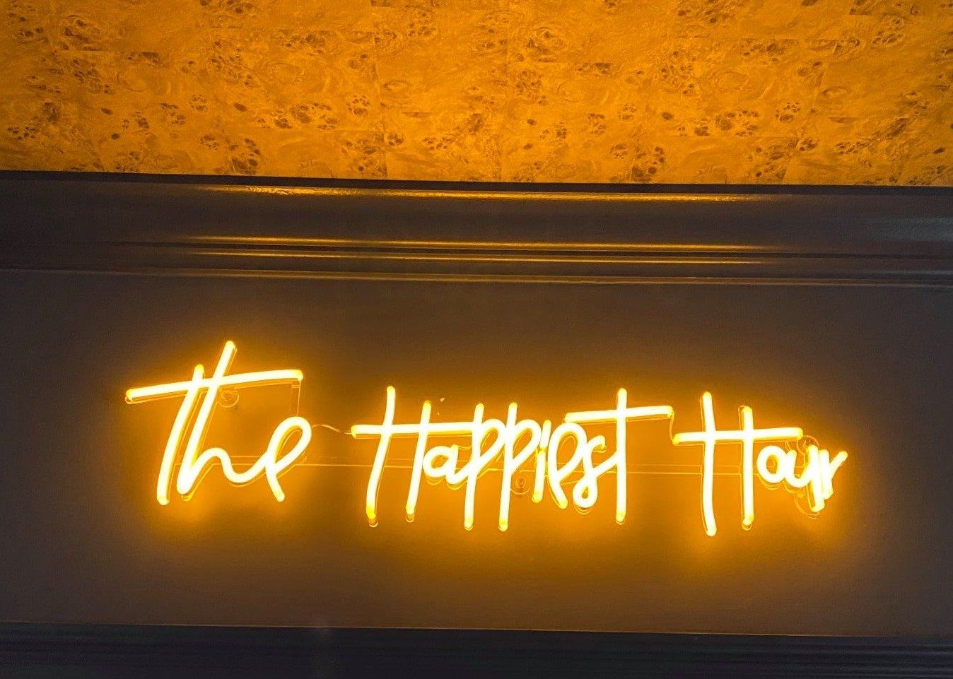 Neon sign: 