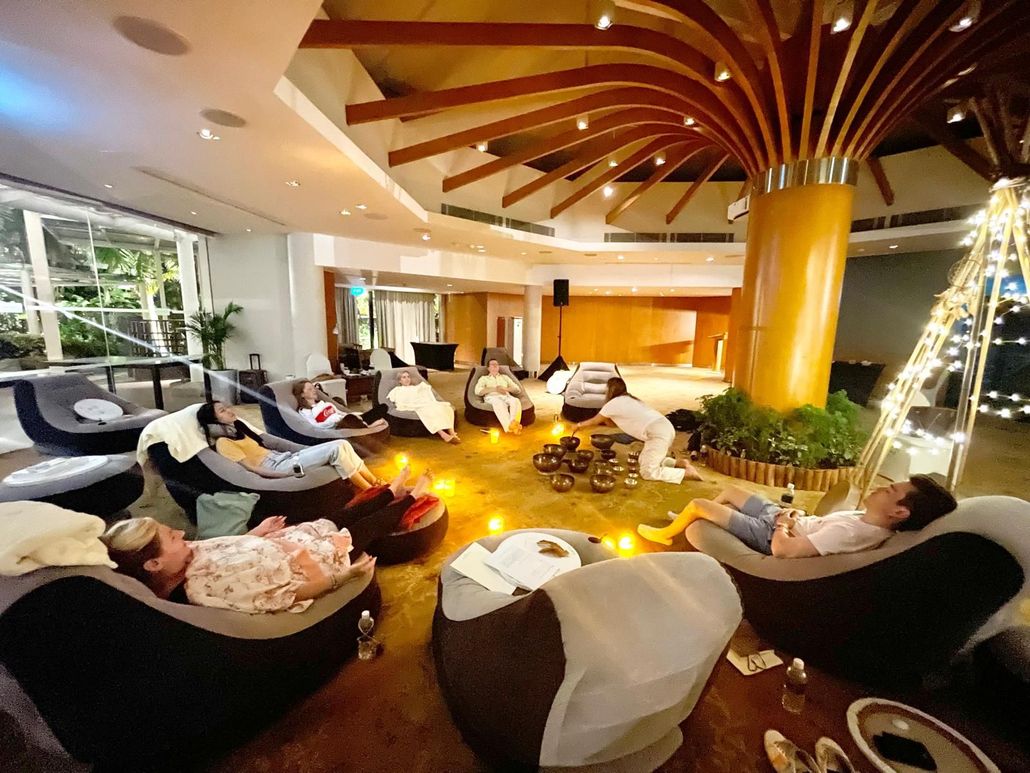 Group therapy sessions at a Singapore counselling centre