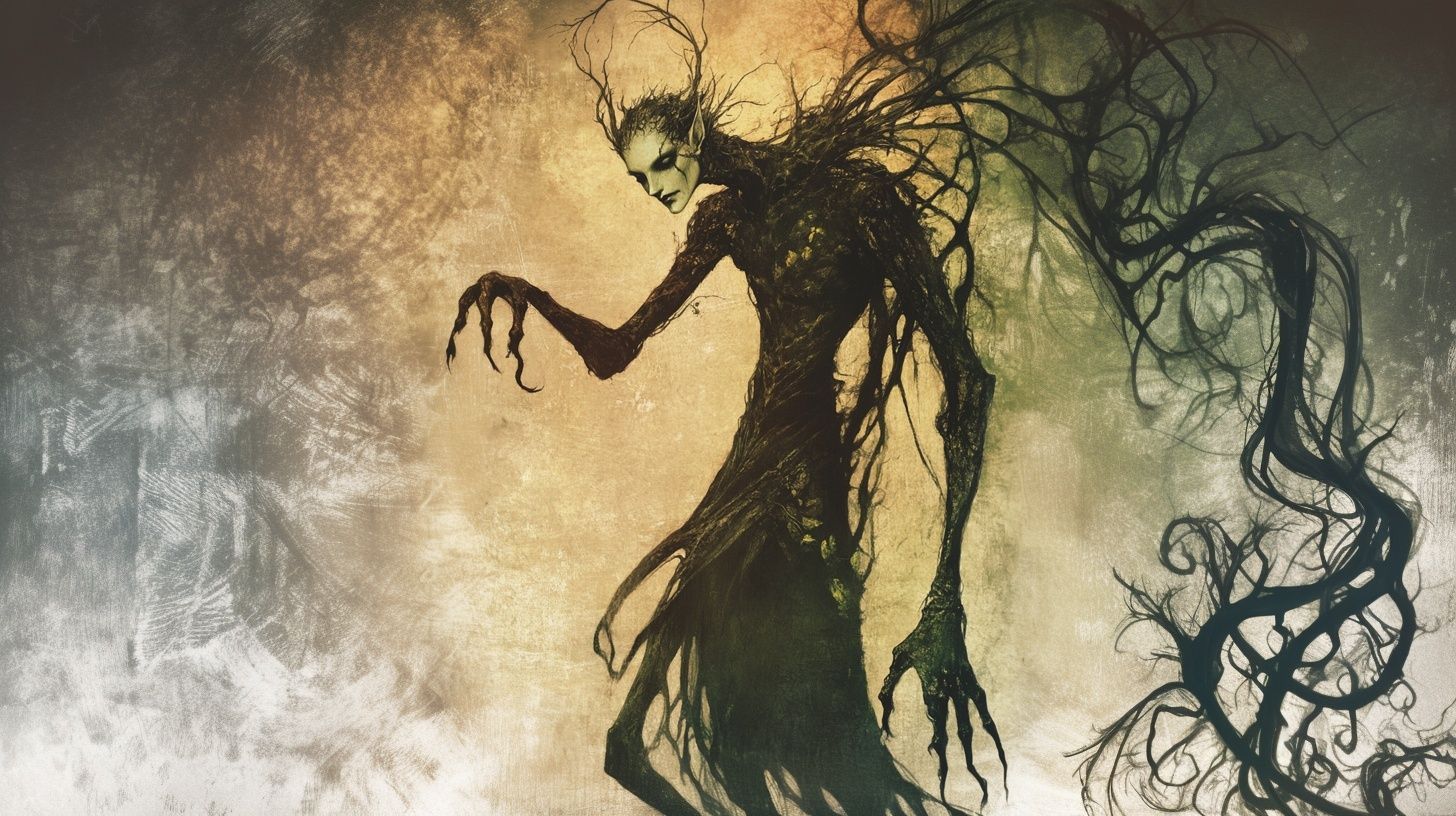 a mysterious spirit creature fae