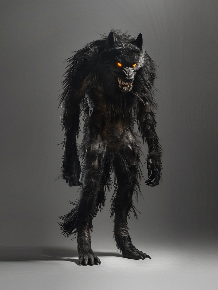 A depiction of the Beast of Seven Chutes
