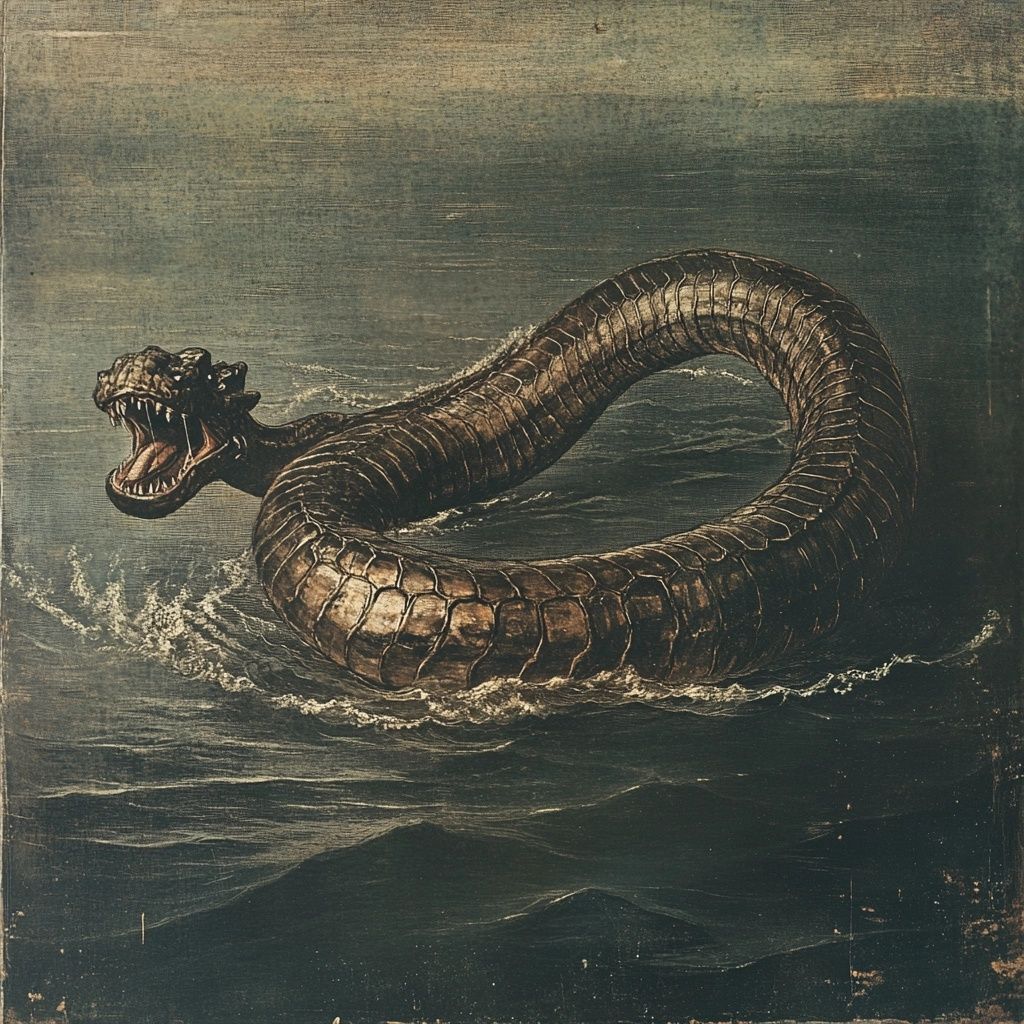 snake like sea serpent