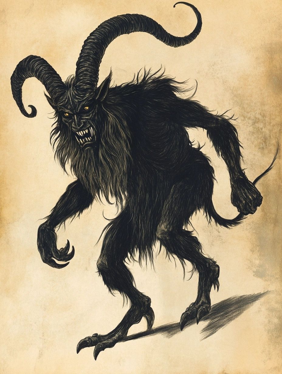 krampus christmas creature