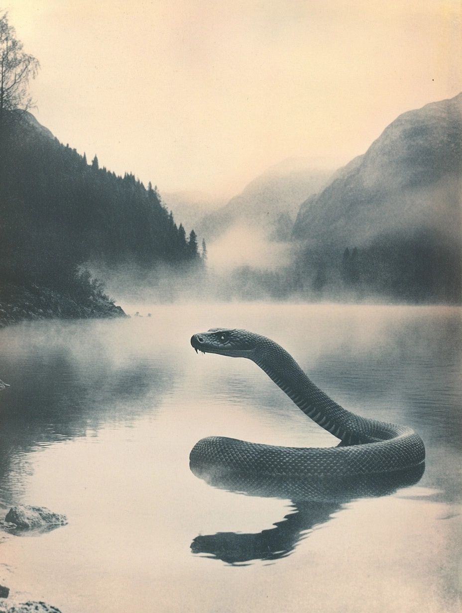 morag serpent cryptid in loch