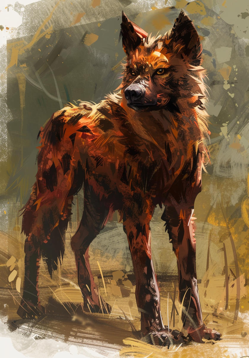 illustration of the grafton monster of west virginia