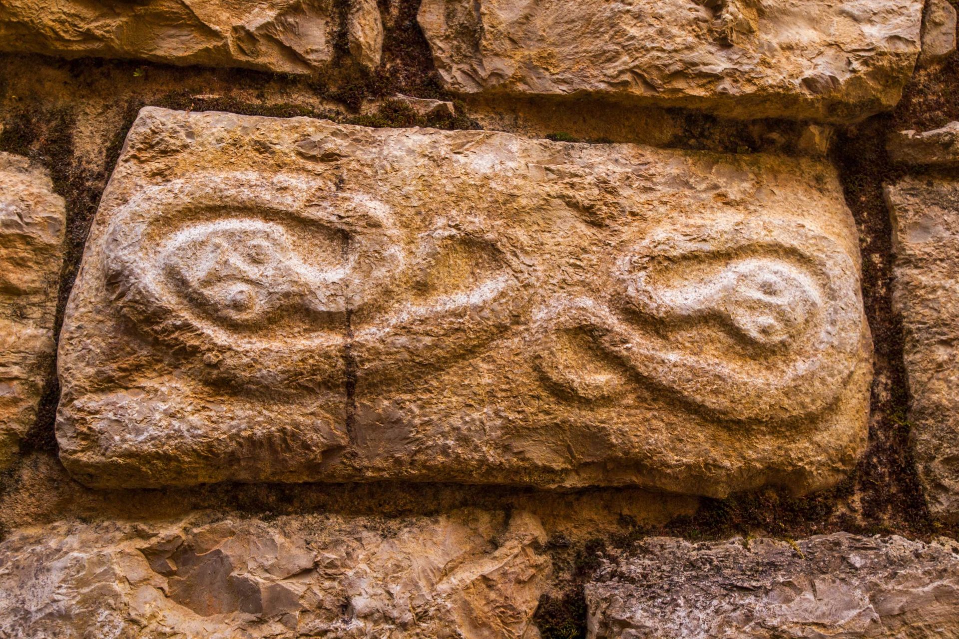 ancient stone carving, 