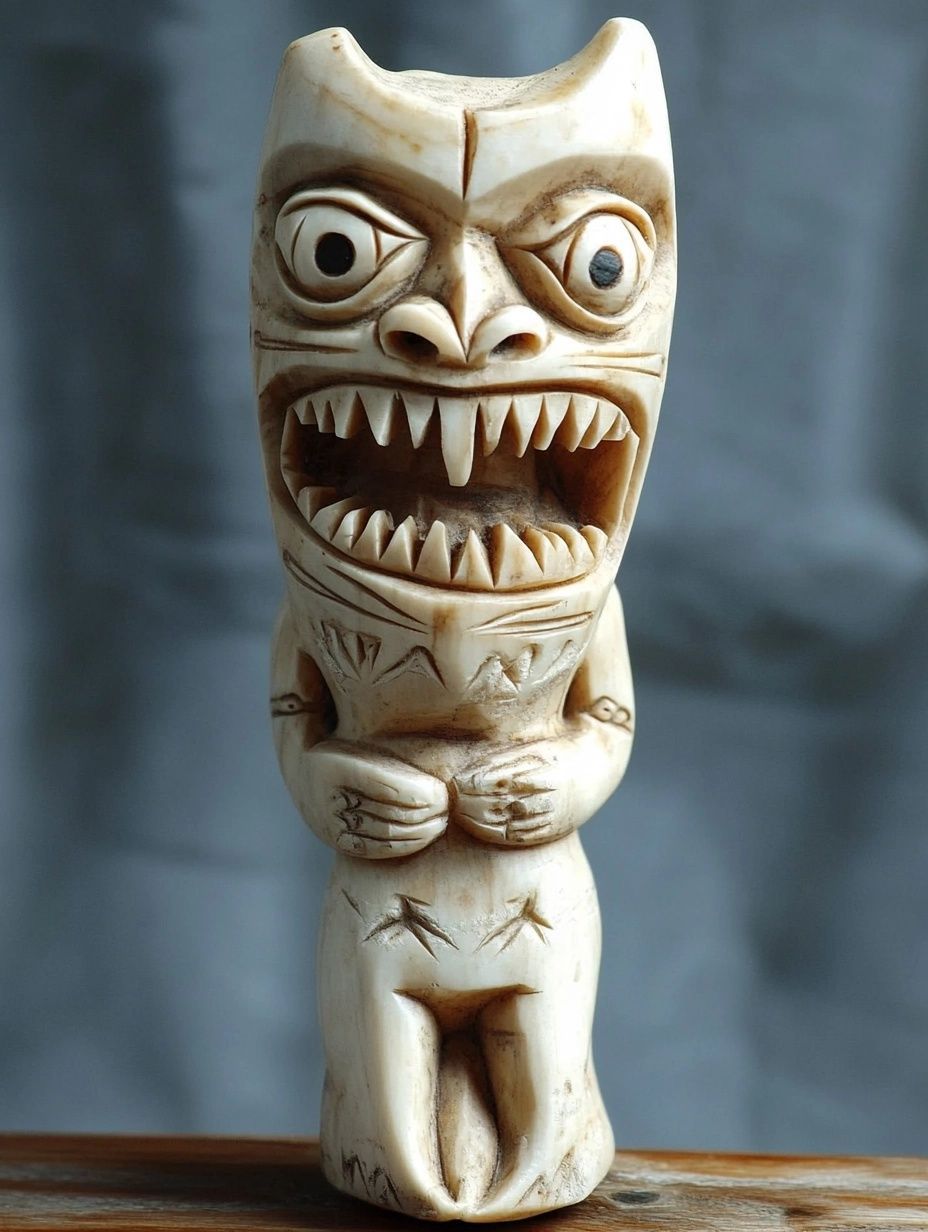 tupilak carving greenland mythology