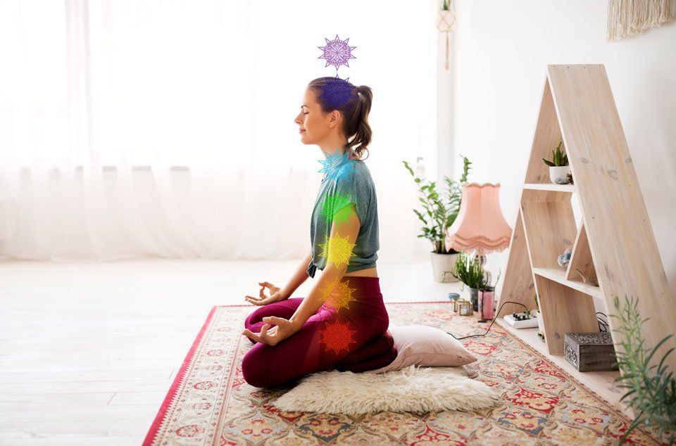 Entspannungstherapie Methode: Chakrenausgleich