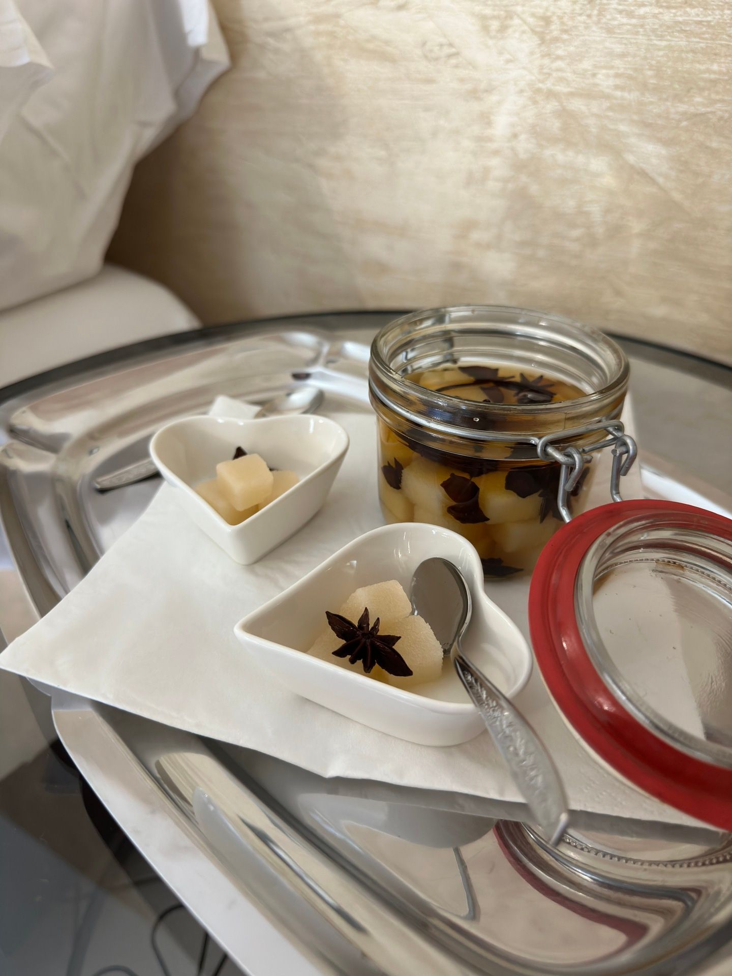 Welcome treats in Golden Sands apartment, part of guest amenities
