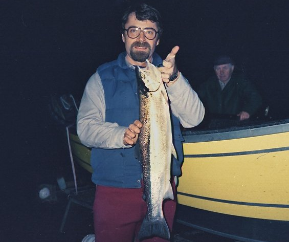 Jim with his father