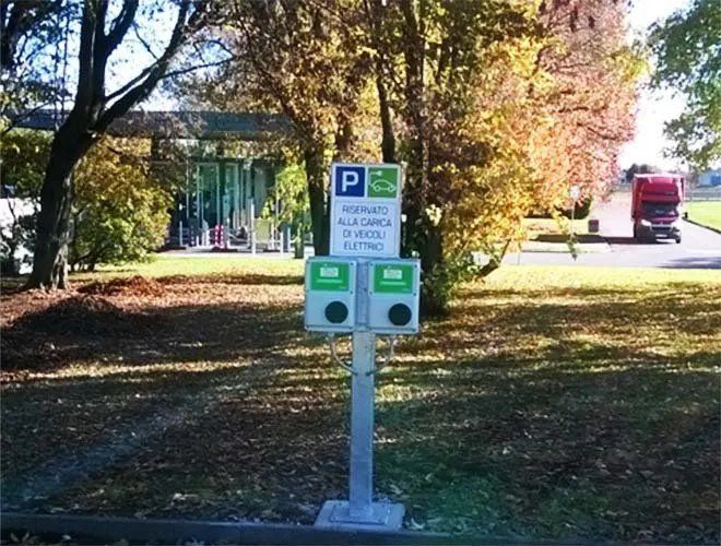 Parcheggio per auto elettriche
