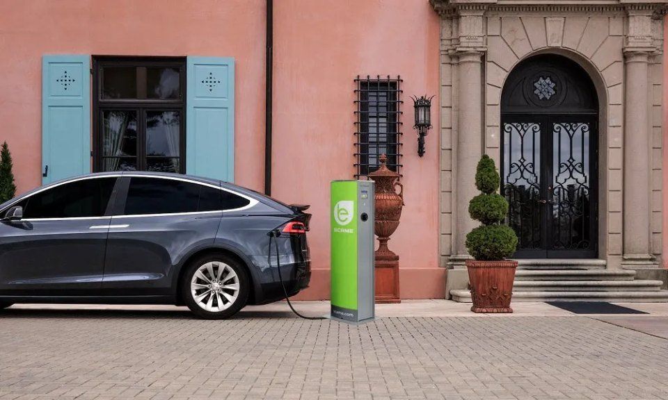 Parcheggio per auto elettriche