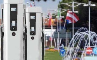Parcheggio per auto elettriche in hotel