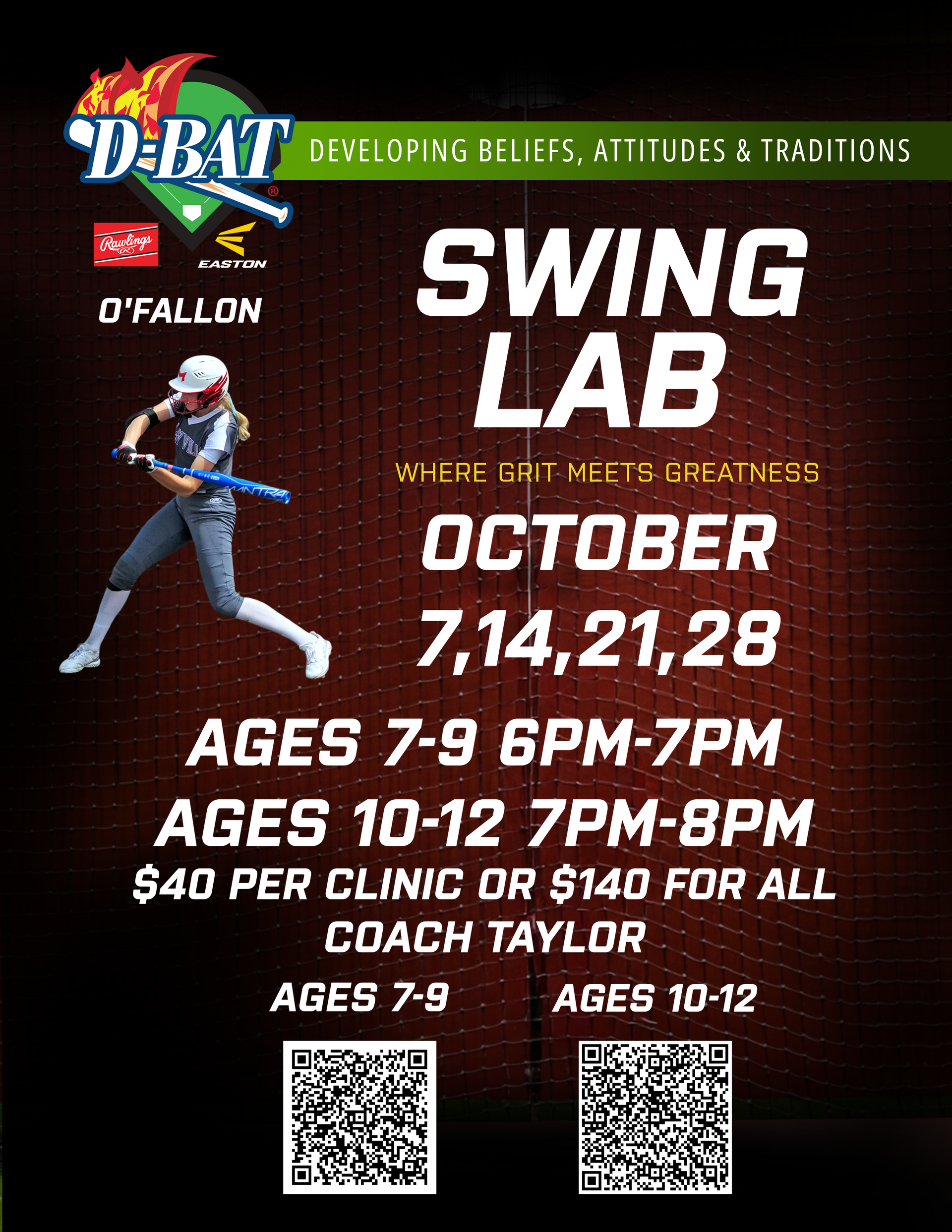 Camp or clinic flyer