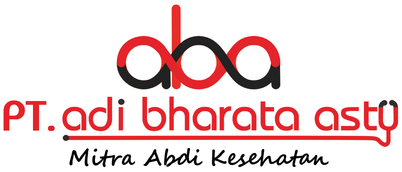 Logo PT. Adi Bharata Astu, menampilkan huruf 