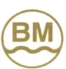 Logo berwarna emas dengan 