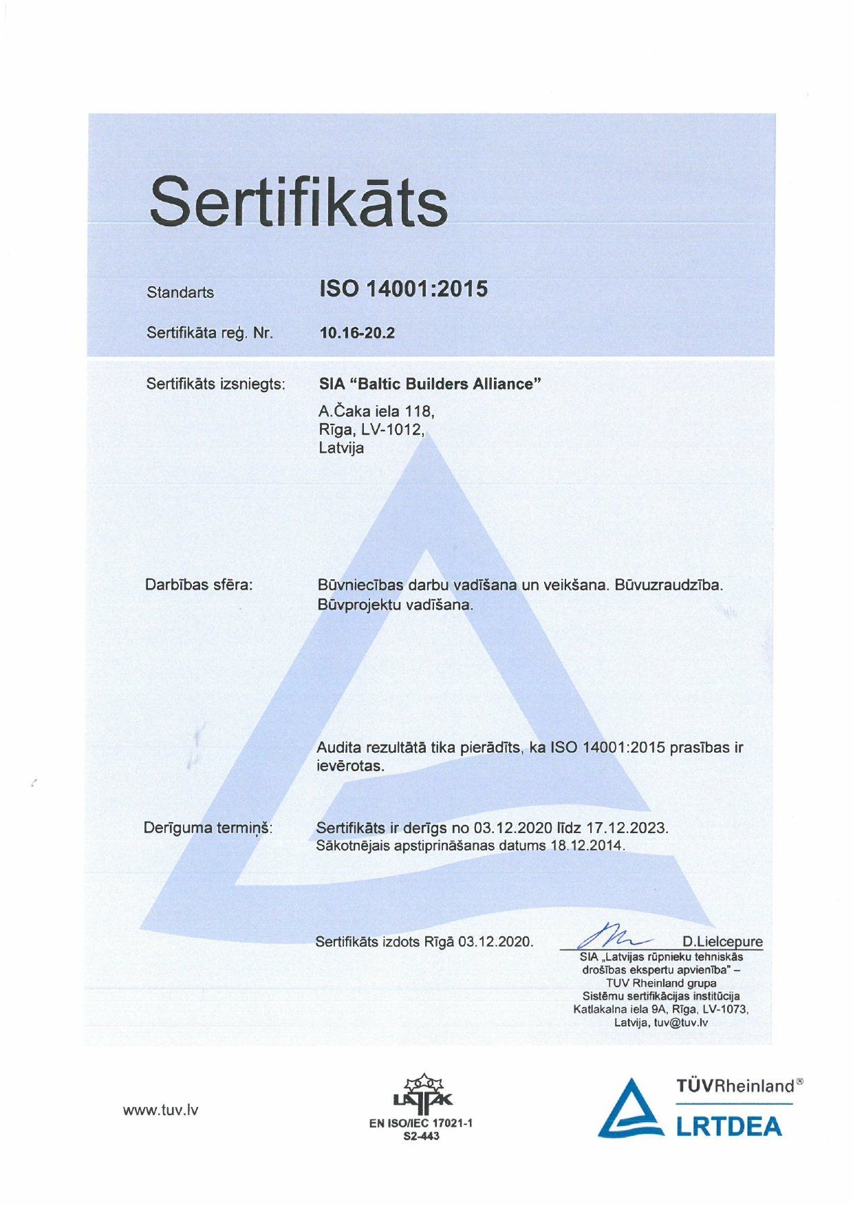 Sertifikāts