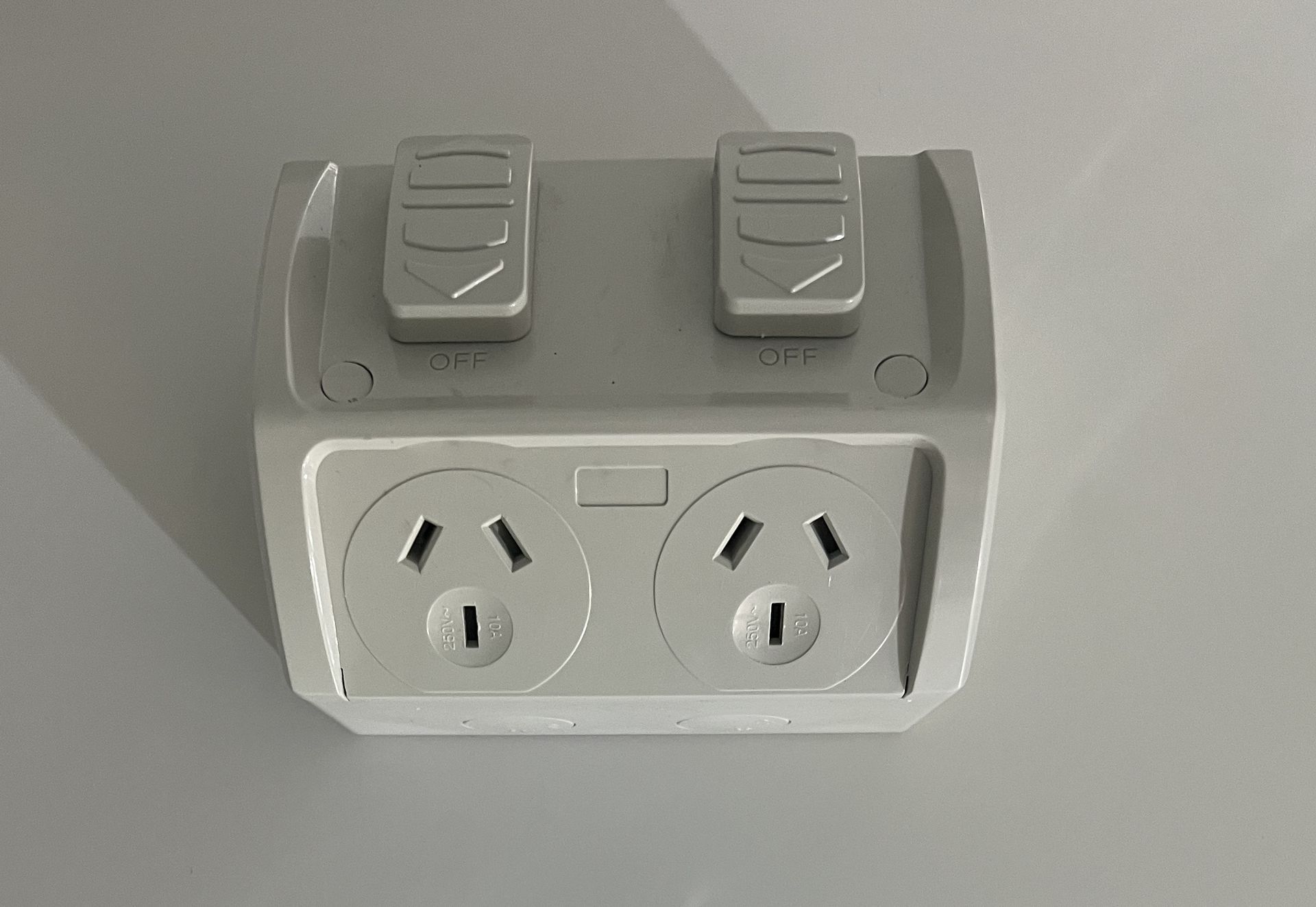 Double waterproof GPO electrical accessories for portable coolrooms