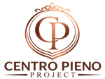 Logo del prodotto Centro Pieno nei toni del rame con monogramma CP stilizzato ed emblema circolare.