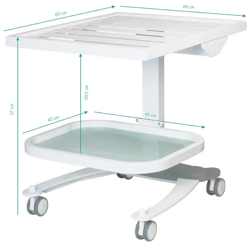 Depuratore d'acqua da banco bianco e nero con rubinetto erogatore e display digitale.