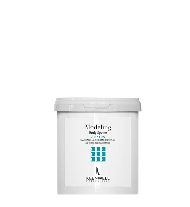 Barattolo bianco di cera modellabile con coperchio argentato e logo blu su sfondo bianco.