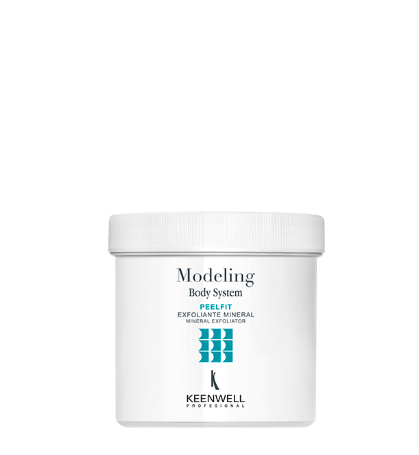 Vasetto bianco di crema modellante per il corpo con coperchio argentato su sfondo bianco
