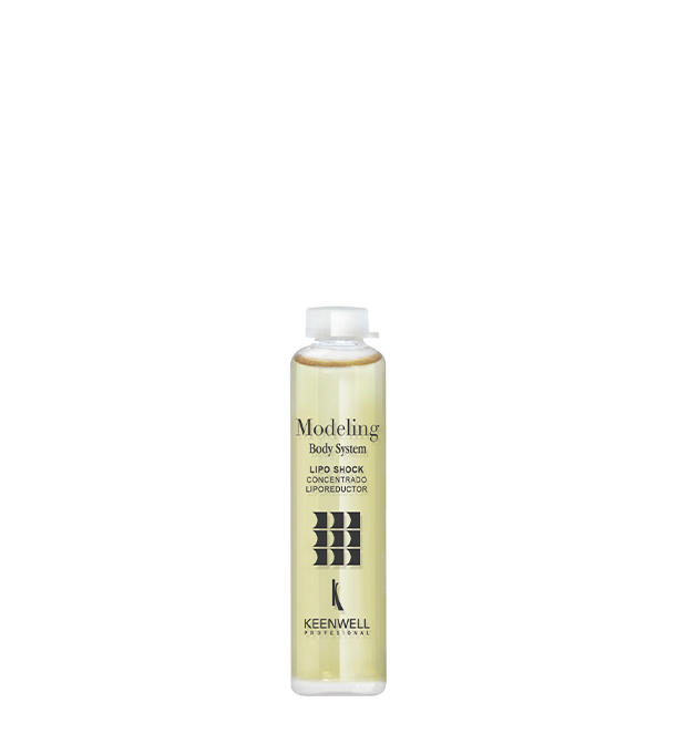 Flacone di prodotto per la colorazione dei capelli Modlash con tappo bianco su sfondo neutro.