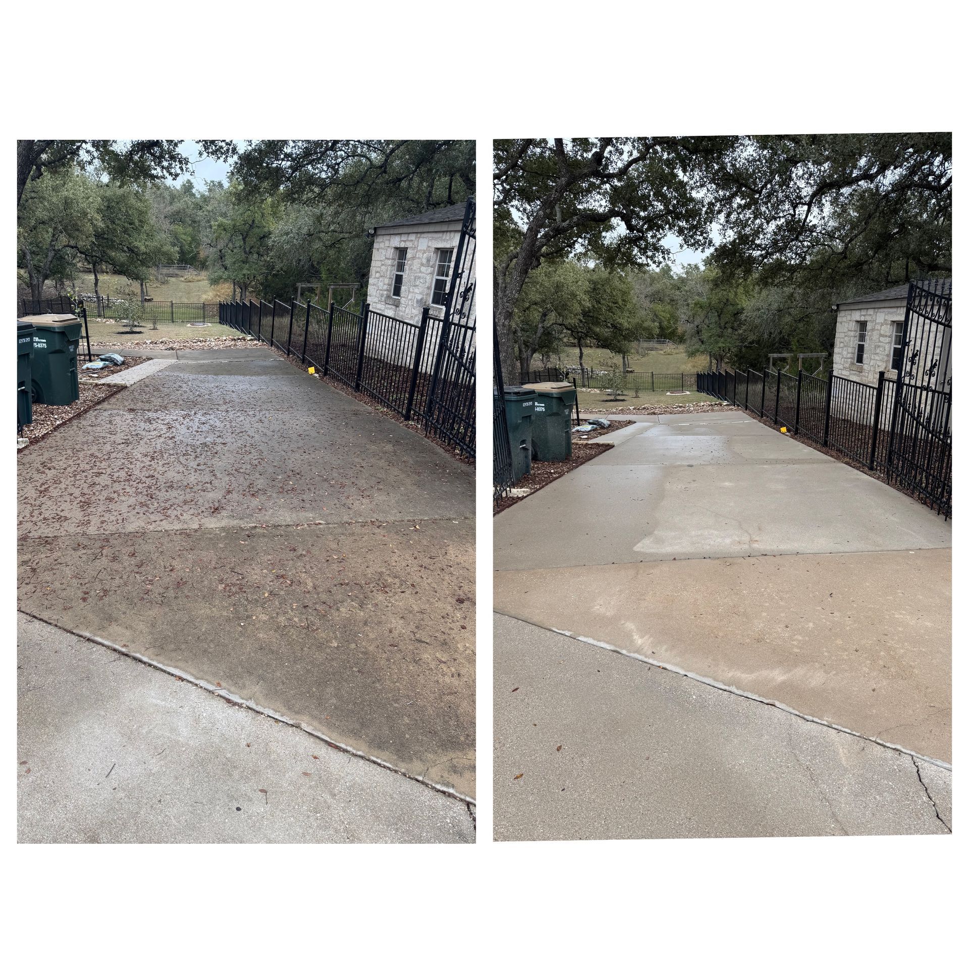 Driveway Pressure Washing
