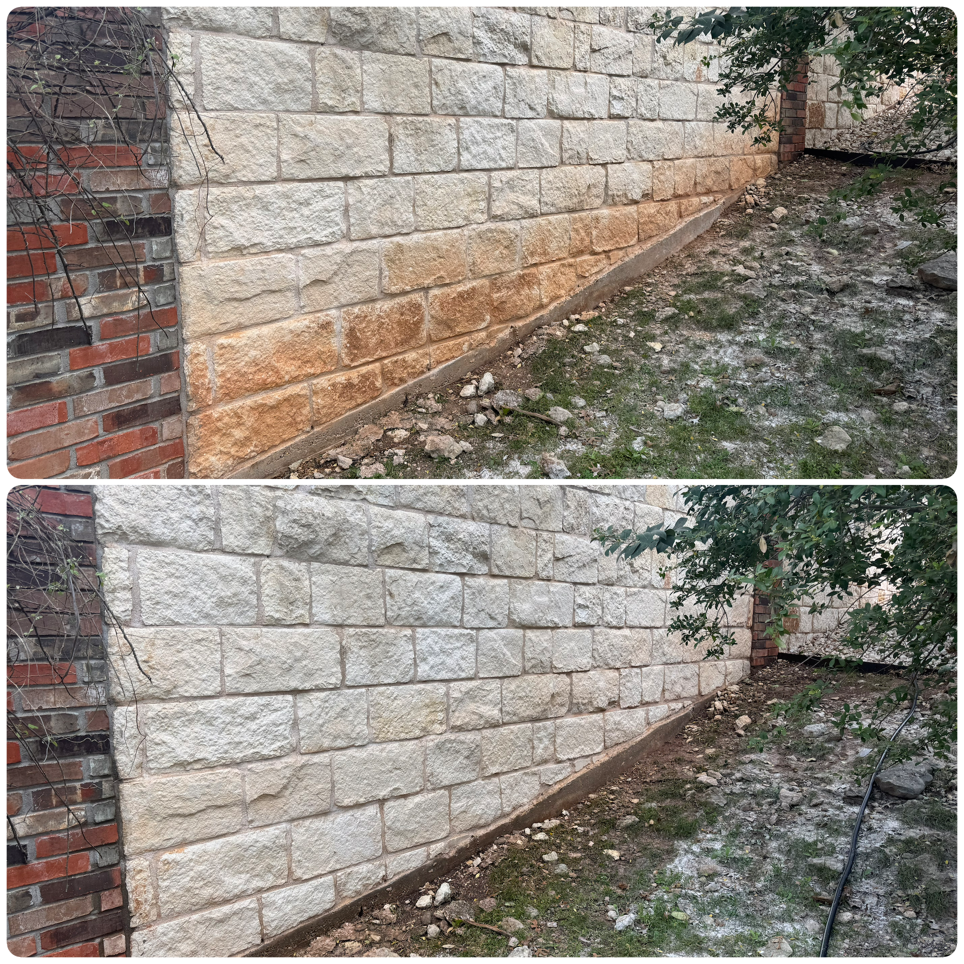 Dirty Stone Wall