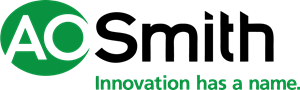 The logo for aosmith innovation has a name