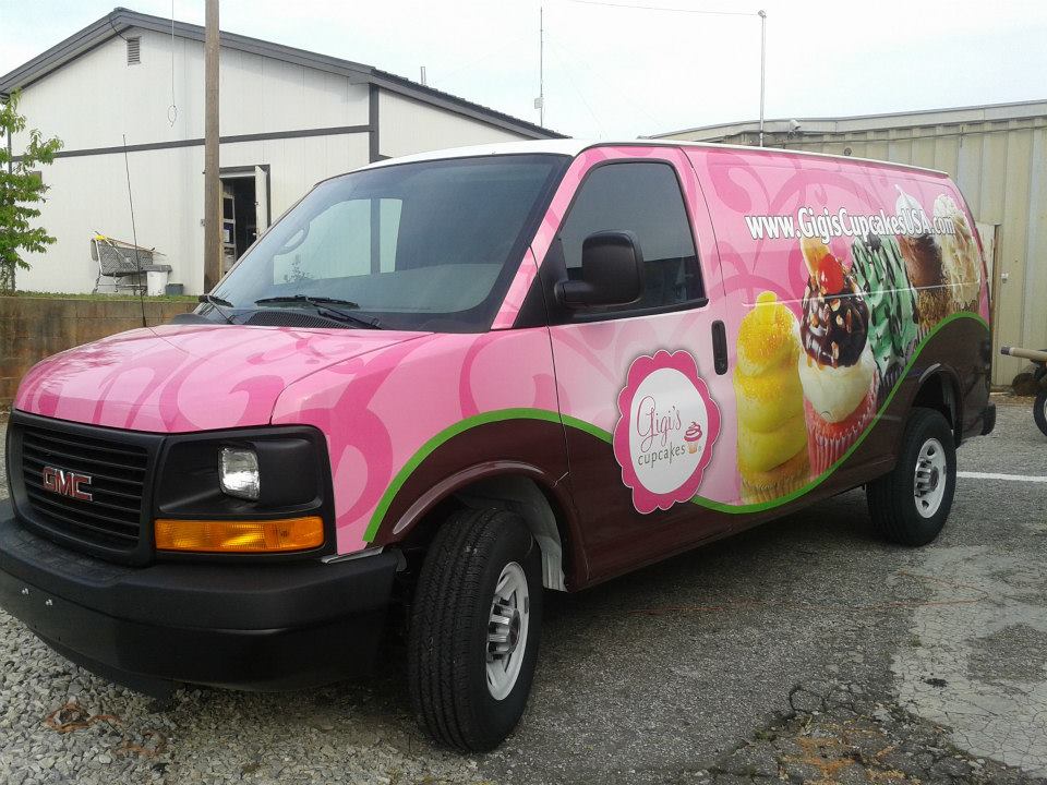 Gigi's Cupcakes Truck — Auburn, AL — Advanced Graphics