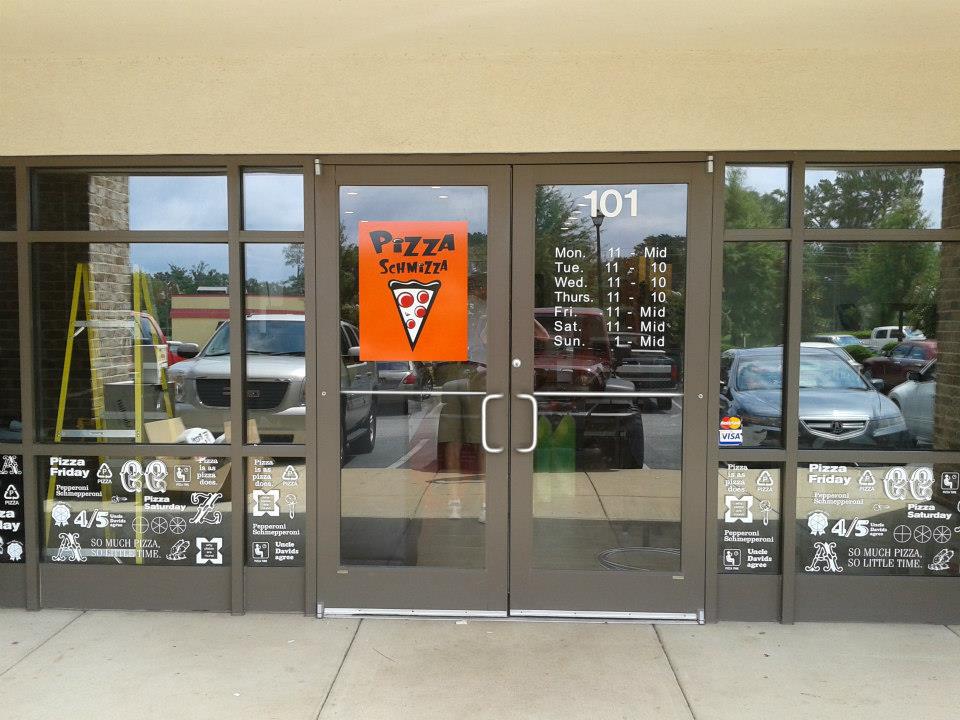 Pizza Sign on Window — Auburn, AL — Advanced Graphics