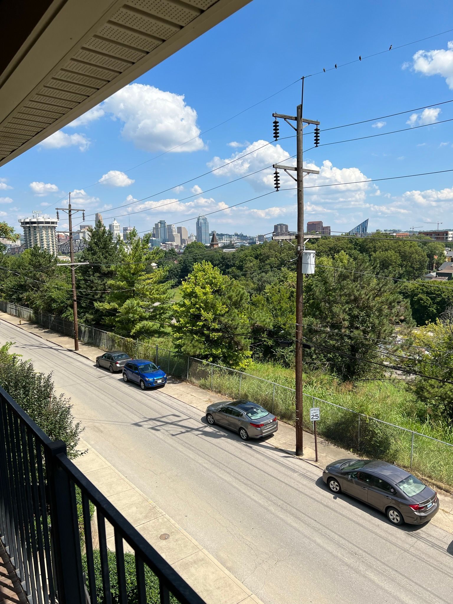 Crescent Avenue Townhomes -balcony