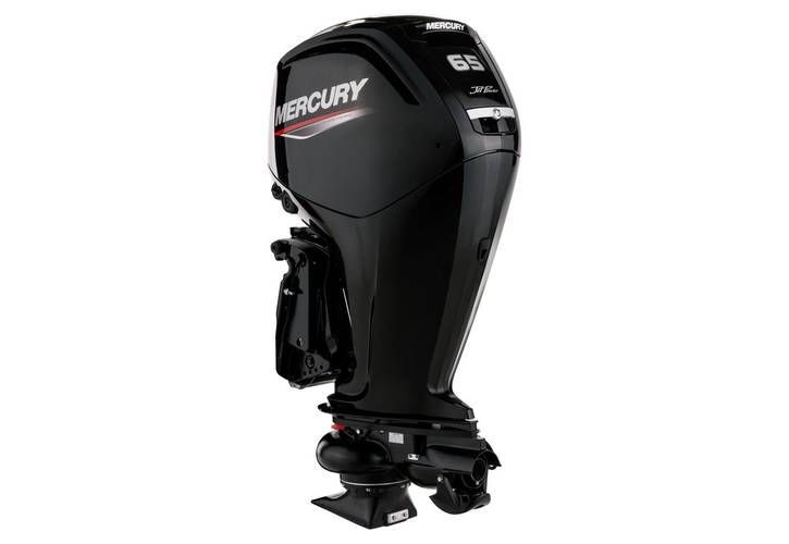 A mercury outboard motor is shown on a white background.