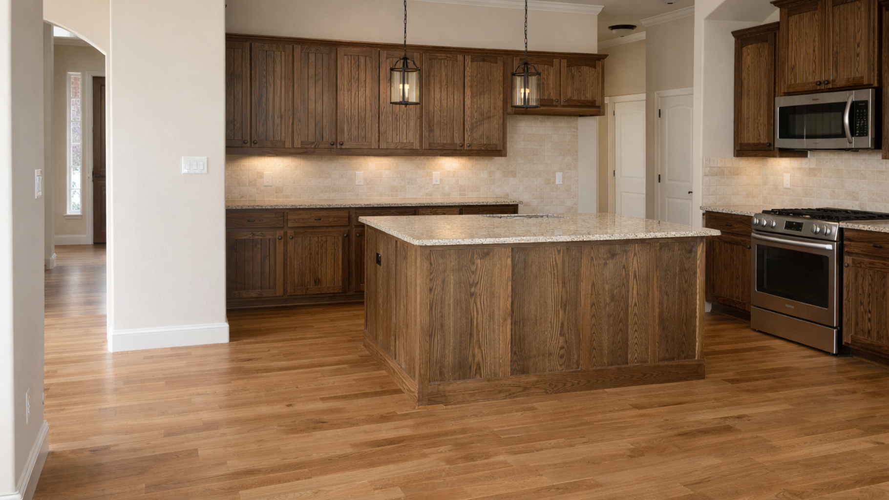 Kitchen Renovation After Professional Residential Renovation Cleaning Services
