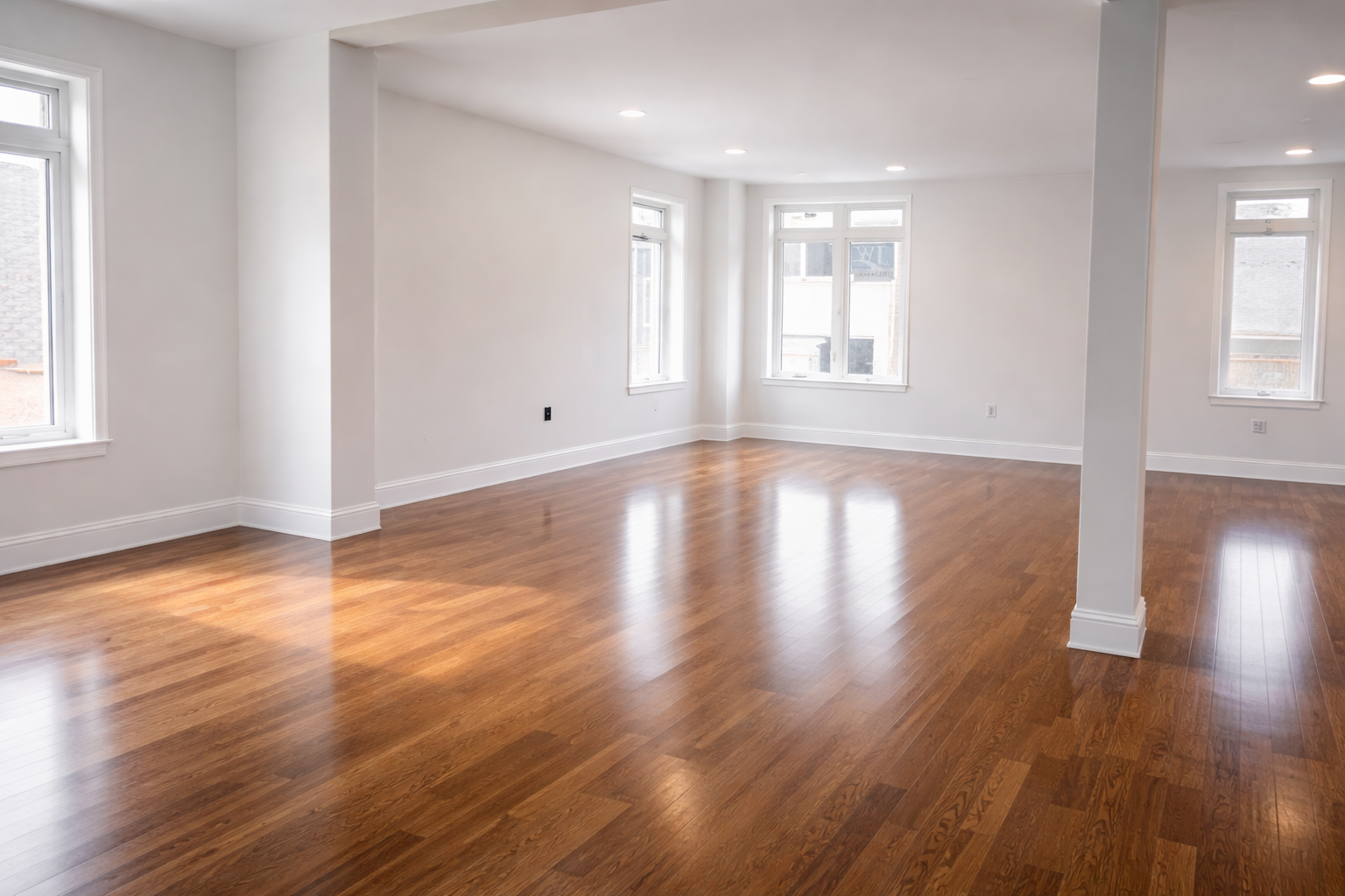 New Build Construction Site Before Professional Post Construction Cleaning Services
