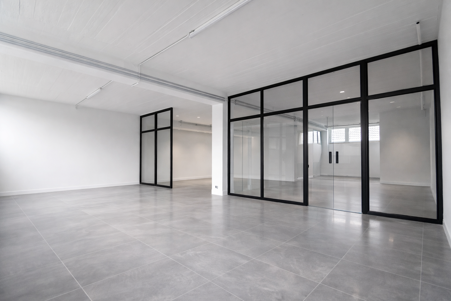 Office Construction Site After Commercial Post Construction Cleaning