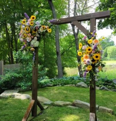Tulips Floral Design | Westbrook, CT flower arch